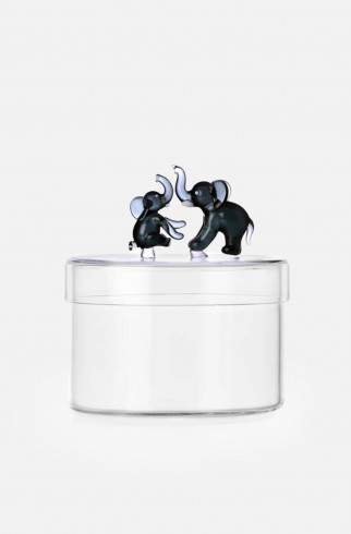 Ёмкость для хранения с крышкой ELEPHANT FAMILY , Мультицвет, арт. 352097 купить в интернет-магазине