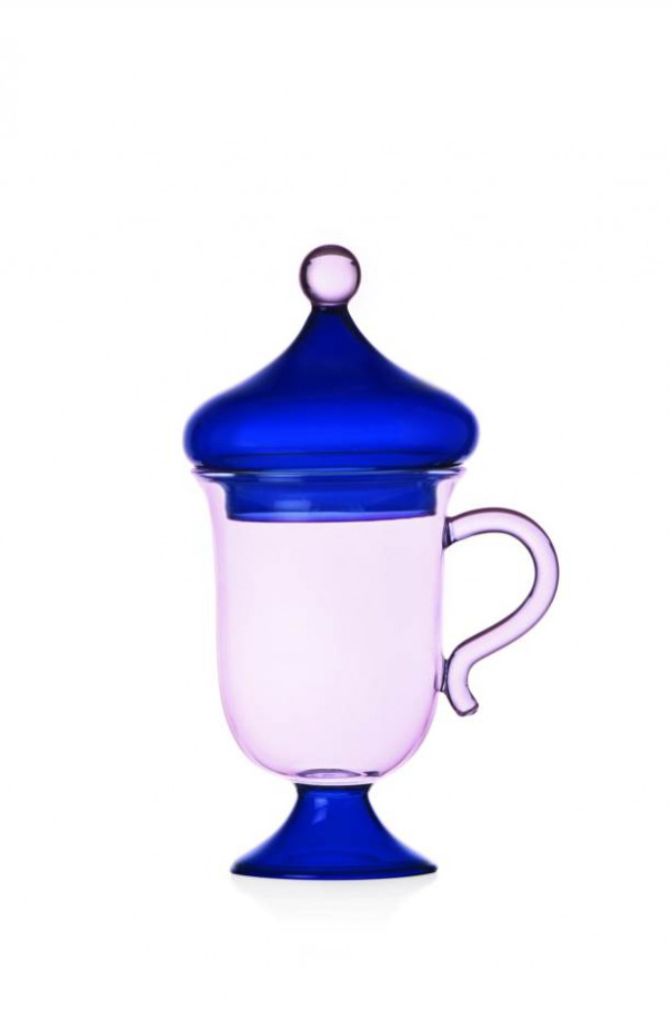 Кружка для мате с крышкой BLUE LID, 12,5 см , мультицвет, арт. 354408 купить в интернет-магазине