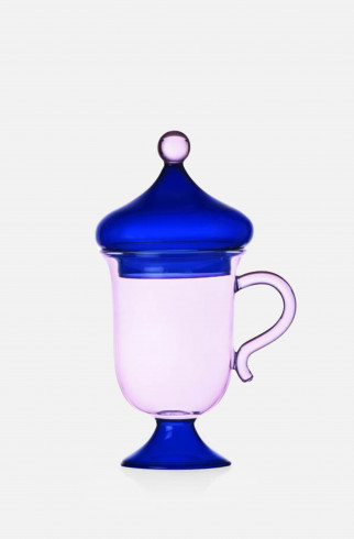 Кружка для мате с крышкой BLUE LID, 12,5 см , Мультицвет, арт. 354408 купить в интернет-магазине