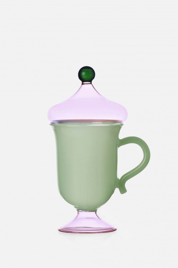 Кружка для мате с крышкой PINK LID, 12,5 см , мультицвет, арт. 354410 купить в интернет-магазине