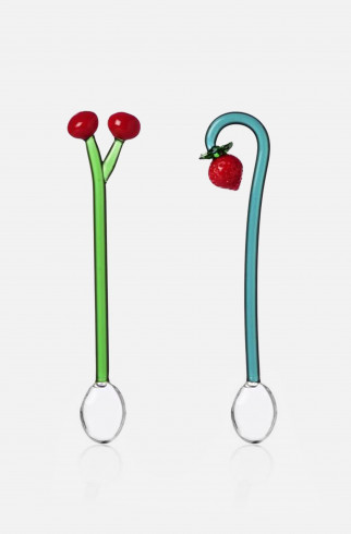 Набор из двух ложек CHERRIES AND STRAWBERRY , Мультицвет, арт. 354256 купить в интернет-магазине