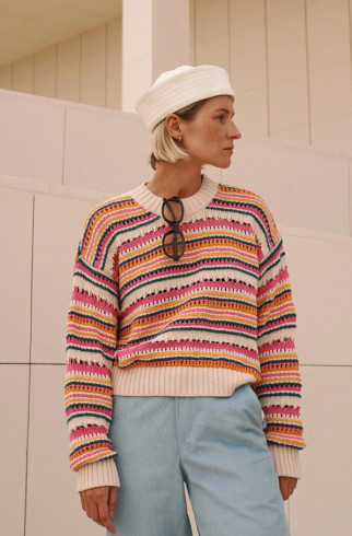 Морячка хлопок,M-L , Белый, арт. NN-22-SAILOR-HAT-SU-WHT-02 купить в интернет-магазине