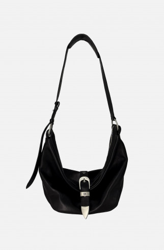 Сумка BELTED HOBO MEDIUM Черный , Черный, арт. FF047361BL купить в интернет-магазине