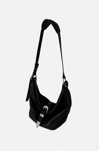 Сумка BELTED HOBO MEDIUM Черный , Черный, арт. FF047361BL купить в интернет-магазине
