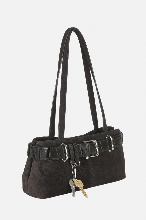 Сумка SHOULDER BROCLE MINI Коричневый , коричневый, арт. 25FB05009280 купить в интернет-магазине