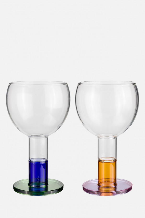 Бокал Wine Candle Glass , мультицвет, арт. TR-WCG-BU-OR-2 купить в интернет-магазине