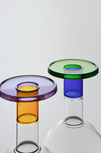 Бокал Wine Candle Glass , Мультицвет, арт. TR-WCG-BU-OR-2 купить в интернет-магазине