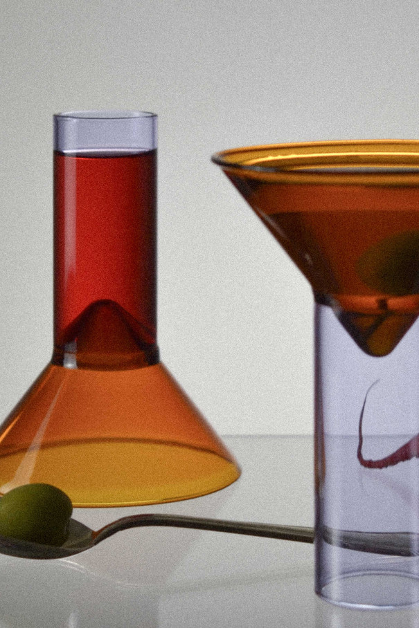 Бокал Martini Shot Glass , мультицвет, арт. TR-MSG-OR-PR-1 купить в интернет-магазине