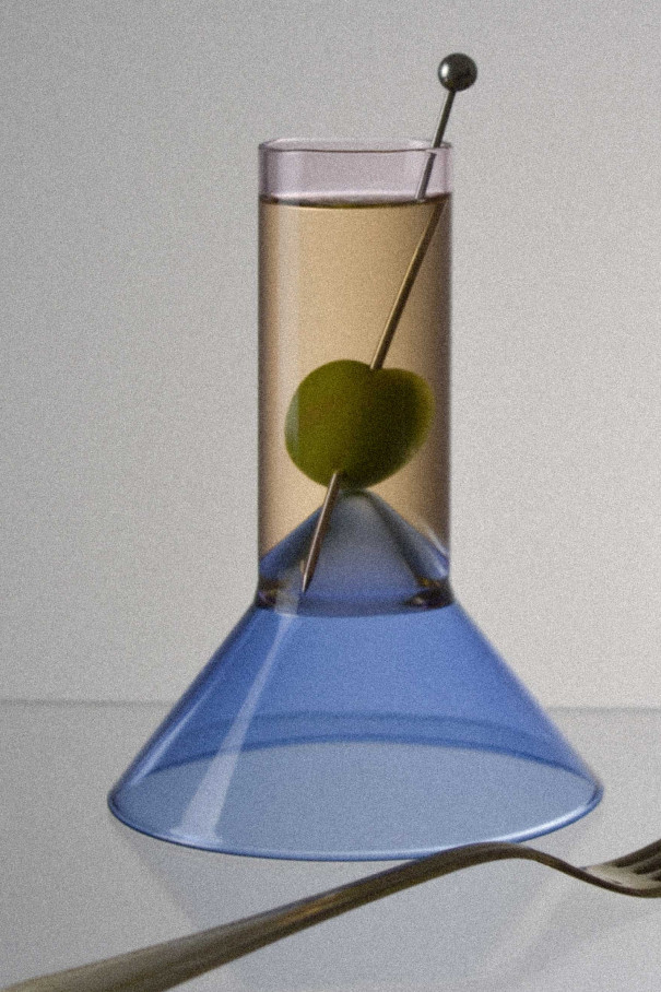 Бокал Martini Shot Glass , мультицвет, арт. TR-MSG-BU-PN-1 купить в интернет-магазине