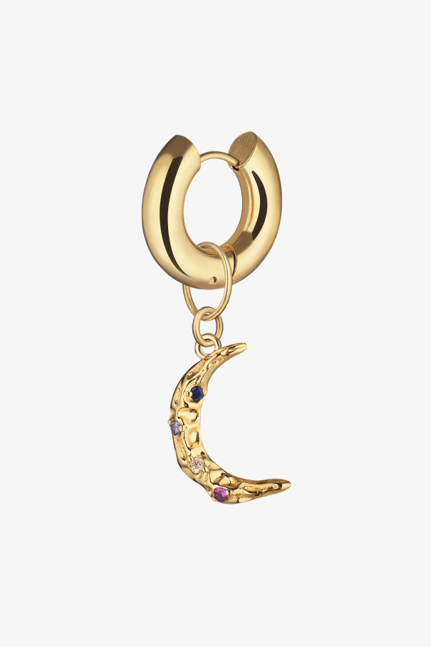 Моносерьга Crescent Earring , золотой, арт. AM10090 купить в интернет-магазине