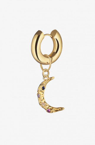 Моносерьга Crescent Earring , Золотой, арт. AM10090 купить в интернет-магазине