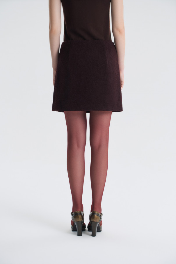 Мини-юбка Babe , бордовый, арт. FR25FW1SK010K200BD купить в интернет-магазине