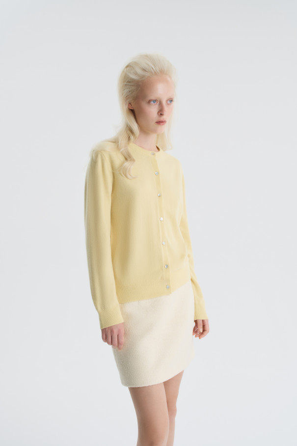Мини-юбка Babe , желтый, арт. FR25FW1SK010K200YL купить в интернет-магазине
