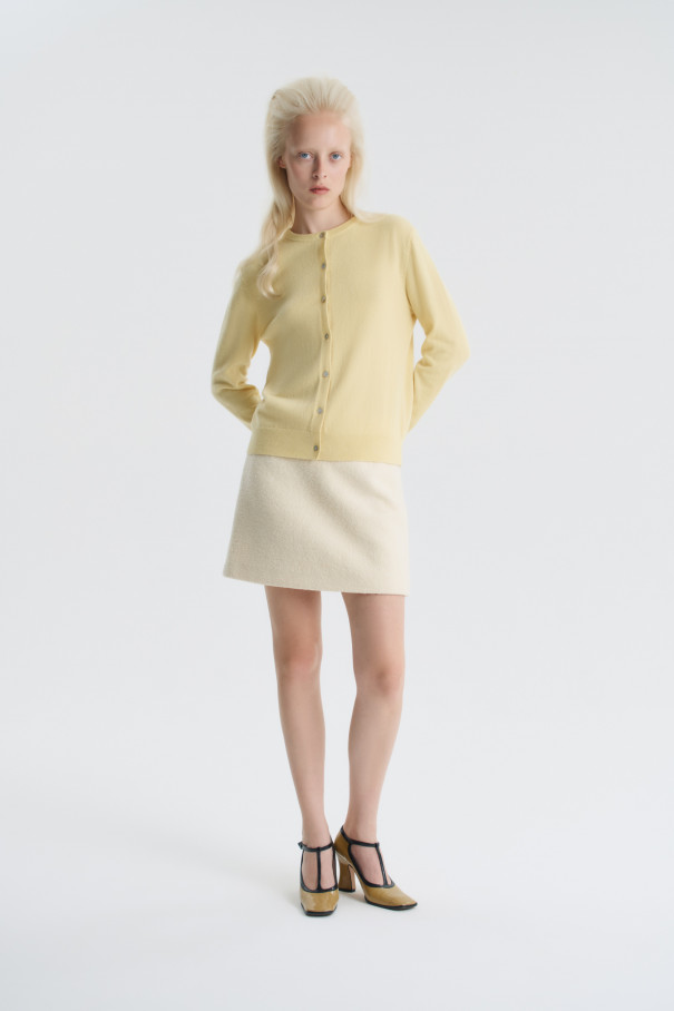 Мини-юбка Babe , желтый, арт. FR25FW1SK010K200YL купить в интернет-магазине