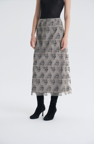 Юбка Daisy , Бежевый, арт. FR25FW1SK03NTK200BG купить в интернет-магазине Юбка Daisy , Бежевый, арт. FR25FW1SK03NTK200BG купить в интернет-магазине