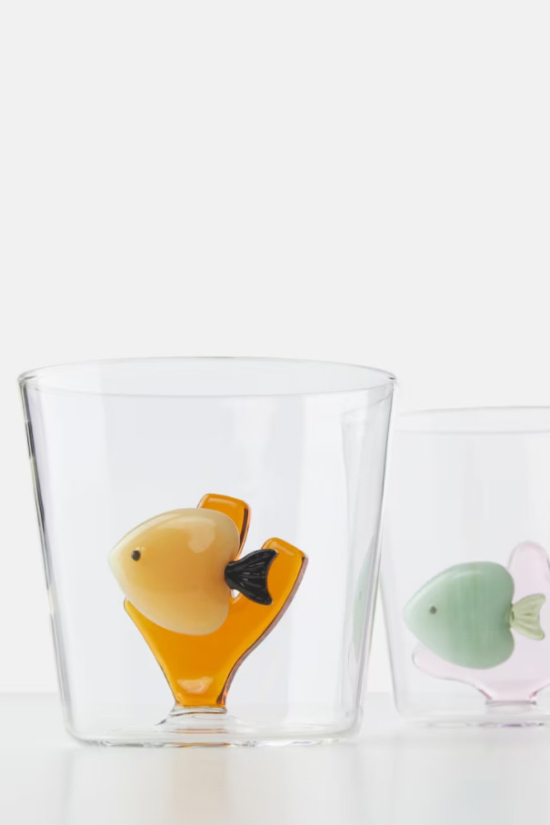 Стакан Yellow Fish Amber Seaweed 340 мл , мультицвет, арт. 352058 купить в интернет-магазине