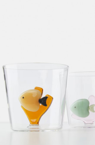 Стакан Yellow Fish Amber Seaweed 340 мл , Мультицвет, арт. 352058 купить в интернет-магазине