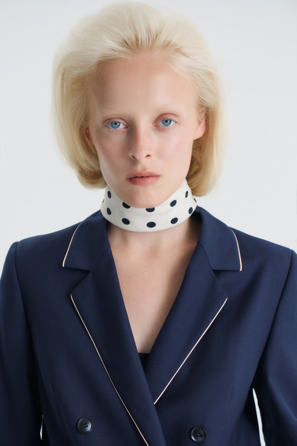 Жакет Mon amour , синий, арт. FR24FW1JC240BTW100BU купить в интернет-магазине