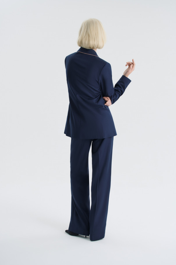 Жакет Mon amour , синий, арт. FR24FW1JC240BTW100BU купить в интернет-магазине