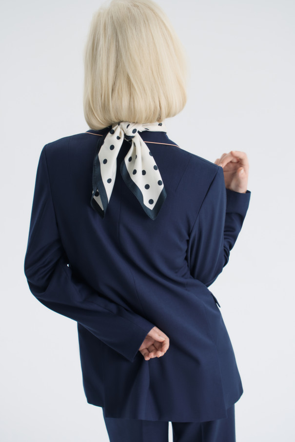 Жакет Mon amour , синий, арт. FR24FW1JC240BTW100BU купить в интернет-магазине