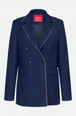 Жакет Mon amour , Синий, арт. FR24FW1JC240BTW100BU купить в интернет-магазине