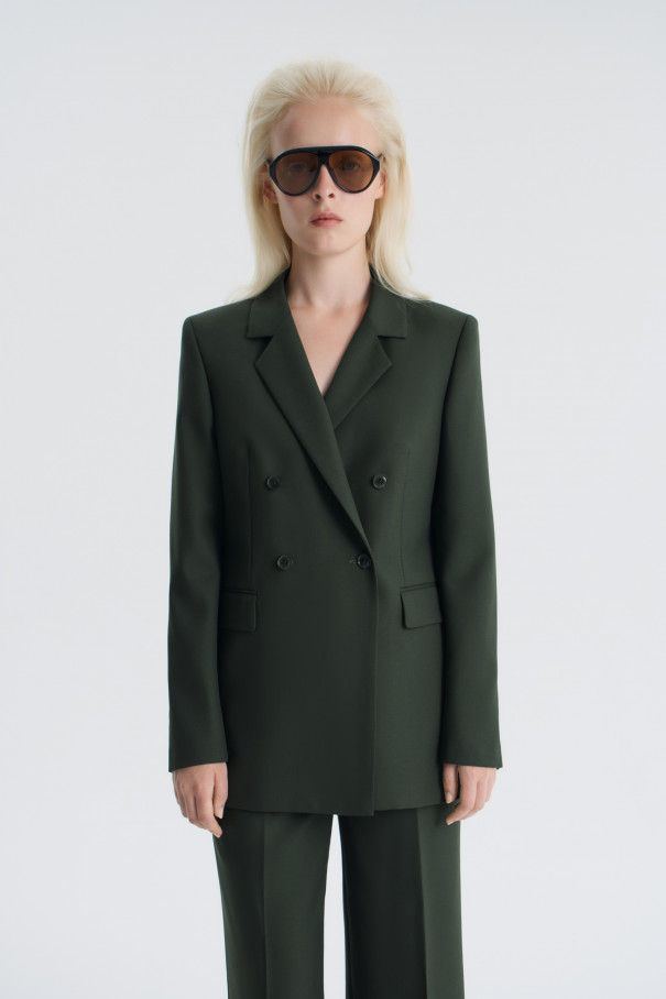 Жакет Mon amour , зеленый, арт. FR24FW1JC240BTW100GN купить в интернет-магазине