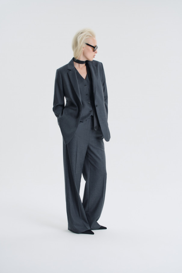 Брюки Mon ange , серый, арт. FR24FW1PN1000W100GR купить в интернет-магазине