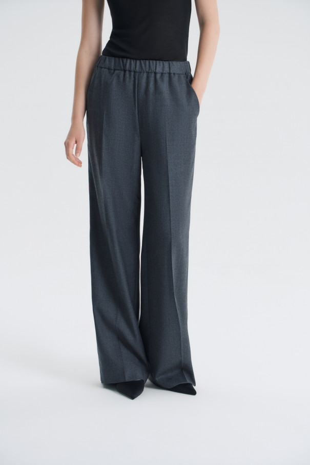 Брюки Mon ange , серый, арт. FR24FW1PN1000W100GR купить в интернет-магазине