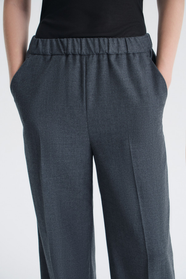 Брюки Mon ange , серый, арт. FR24FW1PN1000W100GR купить в интернет-магазине