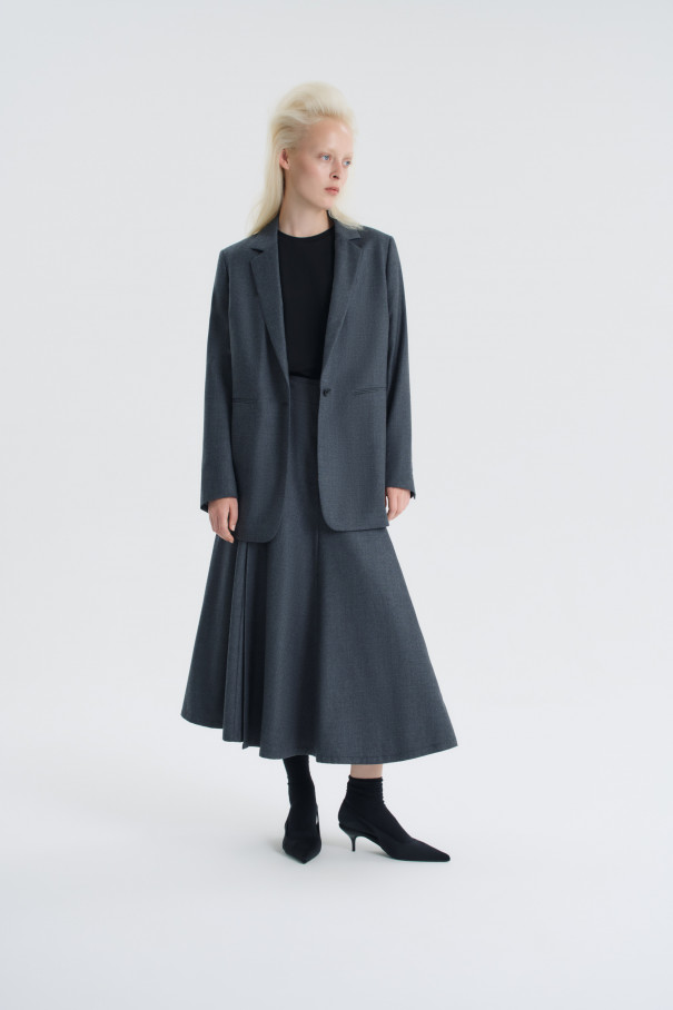 Юбка Ma cocotte , серый, арт. FR24FW1SK030W100GR купить в интернет-магазине