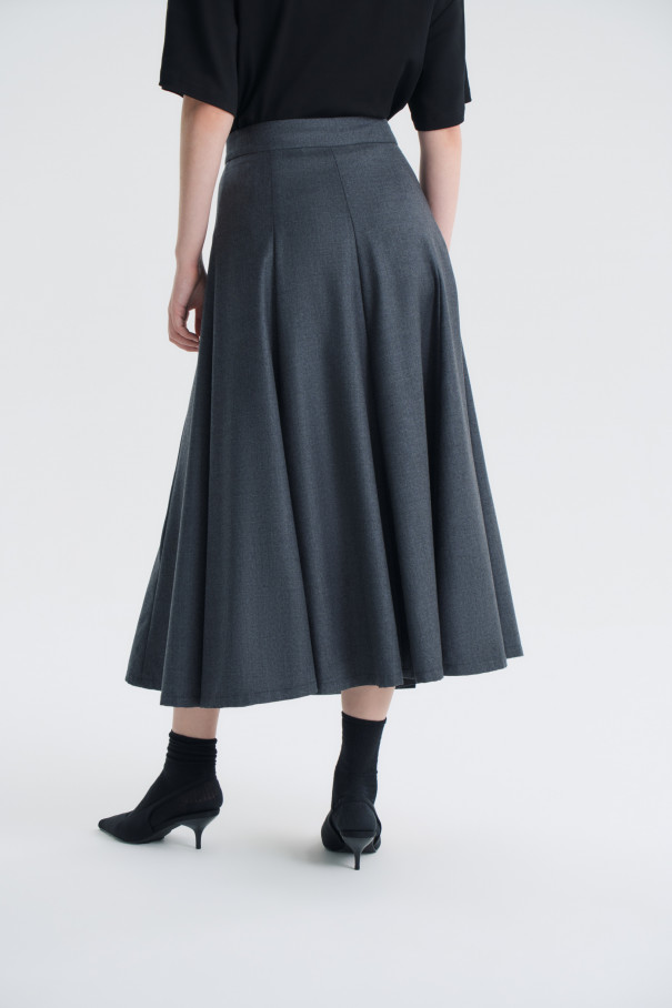 Юбка Ma cocotte , серый, арт. FR24FW1SK030W100GR купить в интернет-магазине