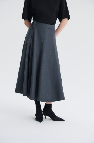 Юбка Ma cocotte , Серый, арт. FR24FW1SK030W100GR купить в интернет-магазине