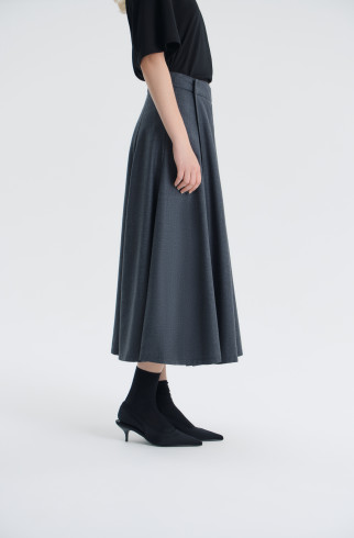 Юбка Ma cocotte , Серый, арт. FR24FW1SK030W100GR купить в интернет-магазине Юбка Ma cocotte , Серый, арт. FR24FW1SK030W100GR купить в интернет-магазине
