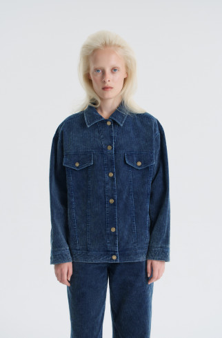 Куртка Ma louloute , Синий, арт. FR26FW1SH40PCK500BU купить в интернет-магазине