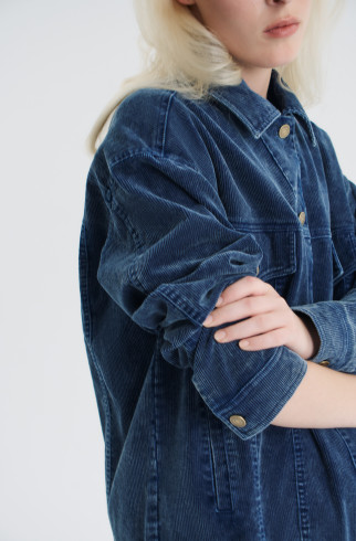 Куртка Ma louloute , Синий, арт. FR26FW1SH40PCK500BU купить в интернет-магазине