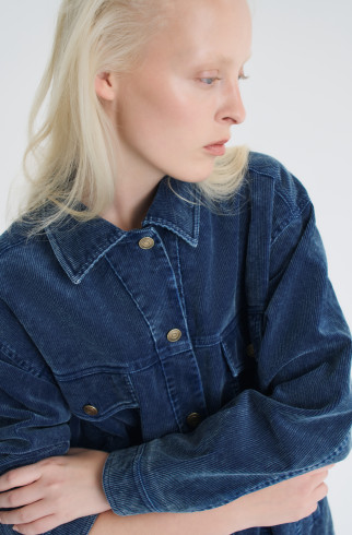 Куртка Ma louloute , Синий, арт. FR26FW1SH40PCK500BU купить в интернет-магазине