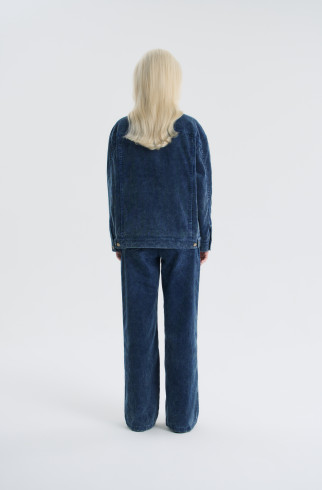 Брюки Mon loulou , Синий, арт. FR26FW1DJ100K500BU купить в интернет-магазине