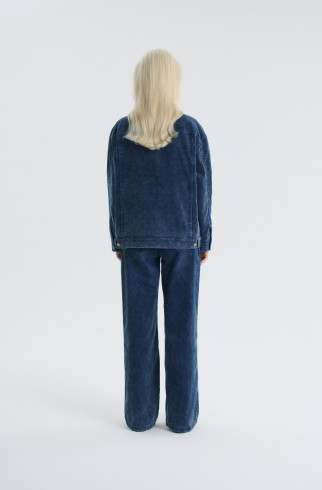 Брюки Mon loulou , Синий, арт. FR26FW1DJ100K500BU купить в интернет-магазине