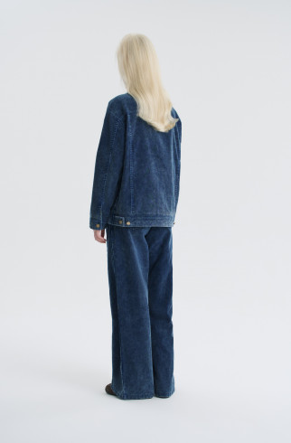 Брюки Mon loulou , Синий, арт. FR26FW1DJ100K500BU купить в интернет-магазине