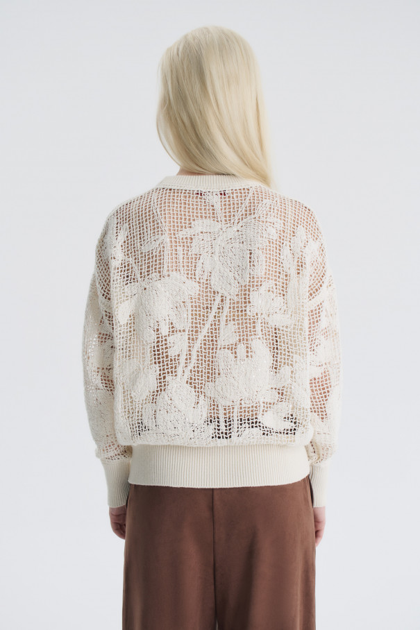 Свитер Mimi , молочный, арт. FR26FW1SW400W100ML купить в интернет-магазине