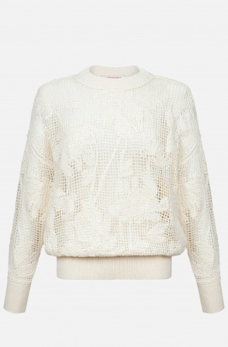 Свитер Mimi , Молочный, арт. FR26FW1SW400W100ML купить в интернет-магазине