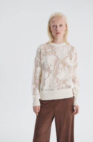 Свитер Mimi , Молочный, арт. FR26FW1SW400W100ML купить в интернет-магазине