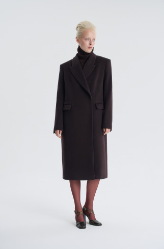 Пальто Mon trésor , Коричневый, арт. FR25FW1CT430W120BR купить в интернет-магазине