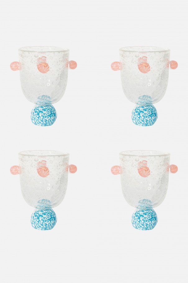 Набор стаканов Dotty Blue & Pink , мультицвет, арт. 5600844313790 купить в интернет-магазине