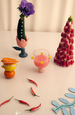 Набор стаканов Dotty Pink & Yellow , Мультицвет, арт. 5600844313806 купить в интернет-магазине