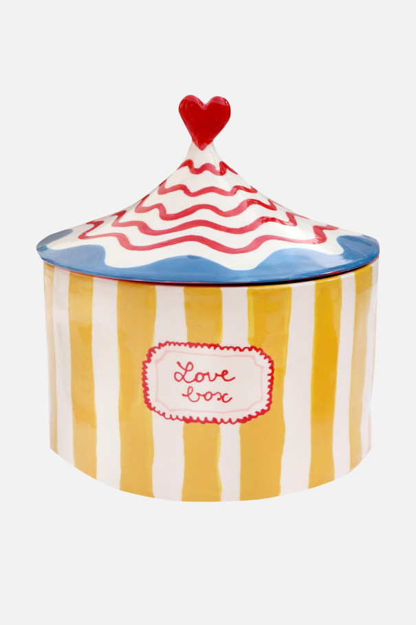 Керамическая шкатулка Love Box , мультицвет, арт. 5600844311345 купить в интернет-магазине