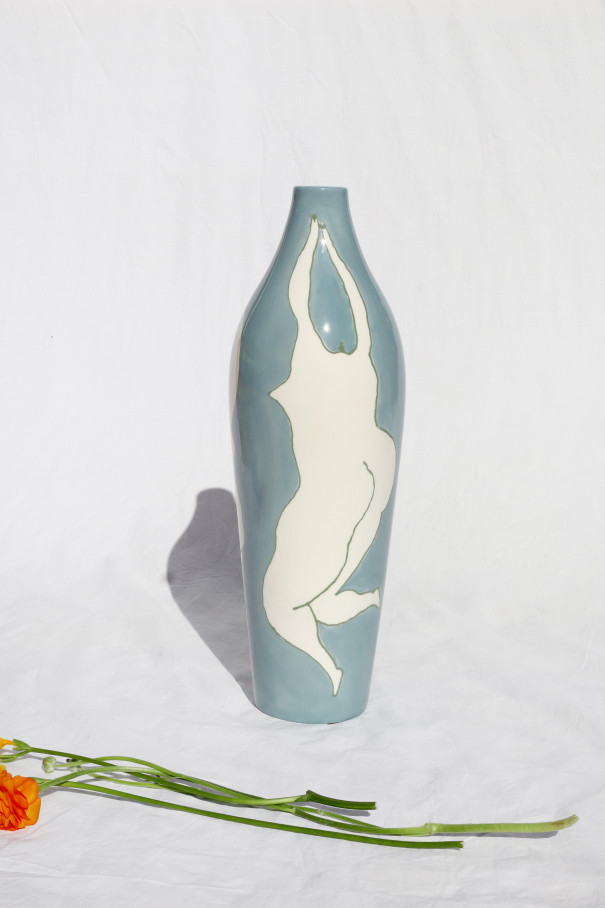 Лампа с абажуром Blue Women , мультицвет, арт. 5600844311758 купить в интернет-магазине