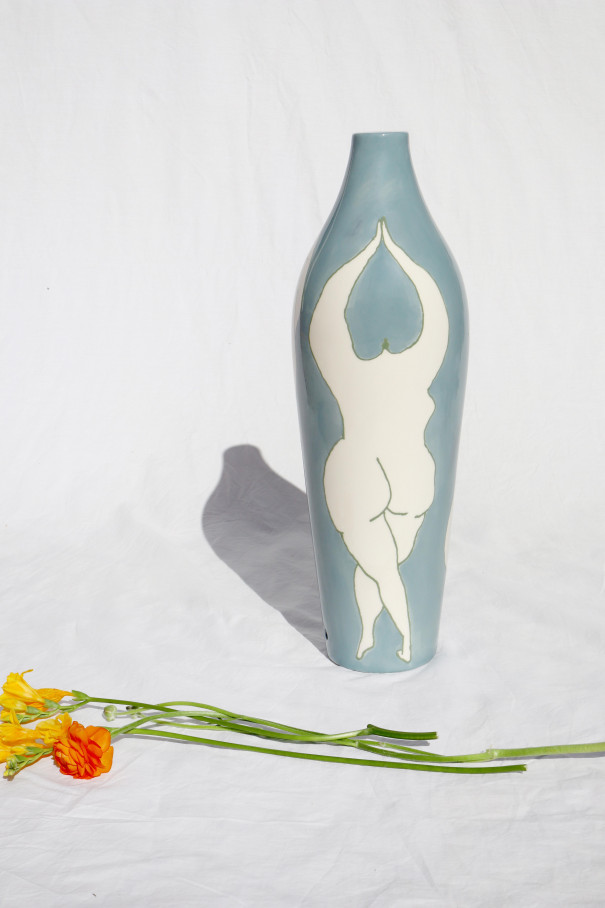 Лампа с абажуром Blue Women , мультицвет, арт. 5600844311758 купить в интернет-магазине