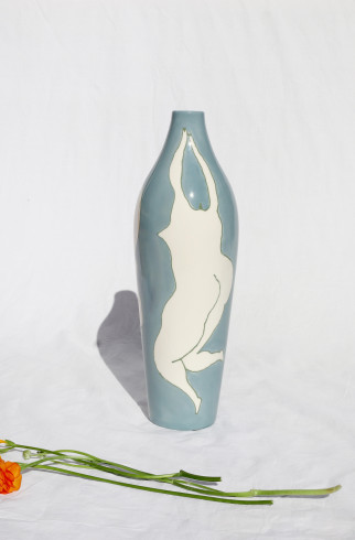 Лампа с абажуром Blue Women , Мультицвет, арт. 5600844311758 купить в интернет-магазине