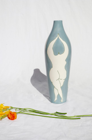 Лампа с абажуром Blue Women , Мультицвет, арт. 5600844311758 купить в интернет-магазине